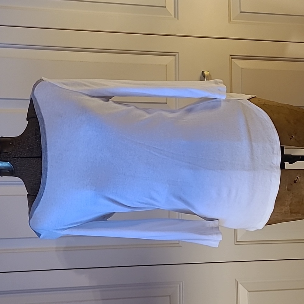 Gap white half sleeve top